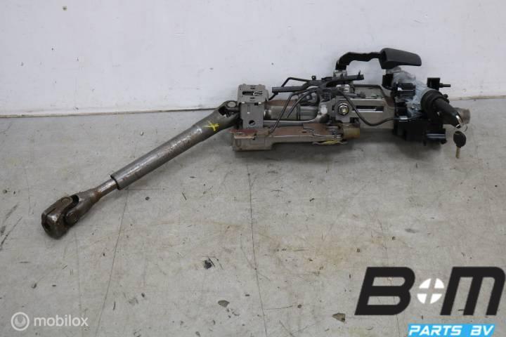 Stuuras met contact en sleutel VW Caddy 2K 1T1419502M, Gebruikt