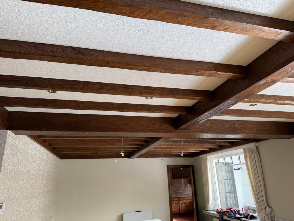 Sierbalken, Doe-het-zelf en Bouw, Ophalen, Gebruikt, Eiken, Balk