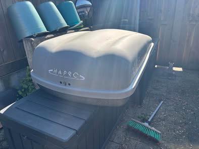 Ruime dakkoffer auto (70kg maximale draagkracht), Ophalen, Zo goed als nieuw