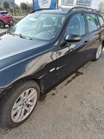 BMW e91 318d 2007, Auto's, BMW, 90 kW, Achterwielaandrijving, Zwart, Mistlampen