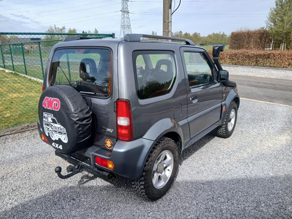 suzuki jimny #4x4# snorkel all terrain banden !gekeurd!, Auto's, Suzuki, 4 zetels, Stof, Zwart, Bedrijf