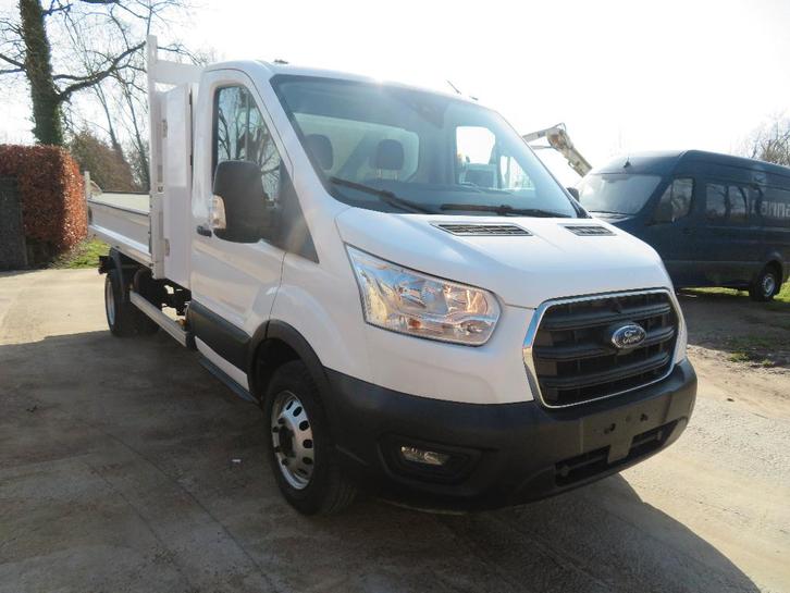 Ford Transit 2.0TDCi - Kipper - 3.5T - 2022 - €6d, Auto's, Bestelwagens en Lichte vracht, Bedrijf, Te koop, ABS, Airbags, Airconditioning