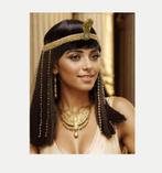 Egyptische koningin cosplay pruik zwart synthetisch, Handtassen en Accessoires, Uiterlijk | Haarverzorging, Ophalen of Verzenden