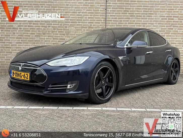Tesla Model S 85 Base | Nappa Leder | Luchtvering | Climate, Auto's, Tesla, Bedrijf, Model S, ABS, Airbags, Alarm, Bluetooth, Climate control