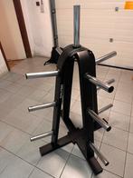 Professioneel halterschijf opbergrek 50 mm, Sports & Fitness, Équipement de fitness, Enlèvement, Comme neuf, Plaques d'haltères