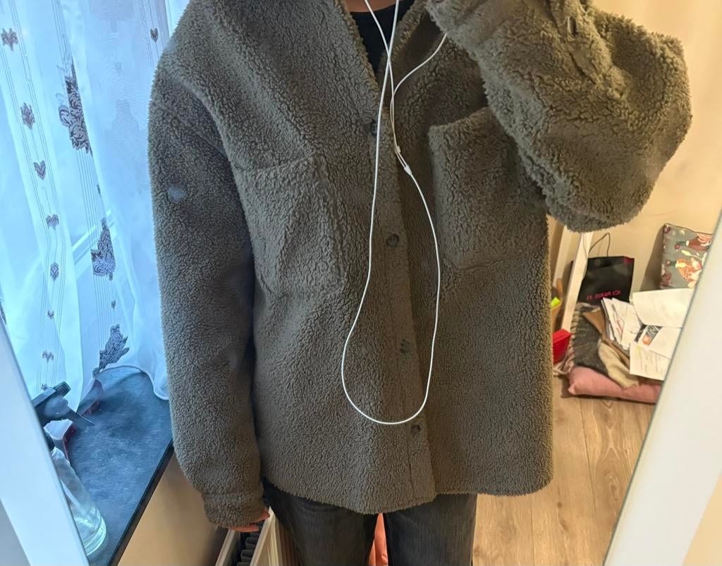 Kaki vestje/jasje, Kleding | Heren, Jassen | Winter, Ophalen of Verzenden, Zo goed als nieuw, Maat 52/54 (L), Overige kleuren