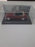 Miniatuur auto altaya ixo hotchkiss antheor cabriolet 1953, Ophalen of Verzenden, Zo goed als nieuw, Auto, Overige merken