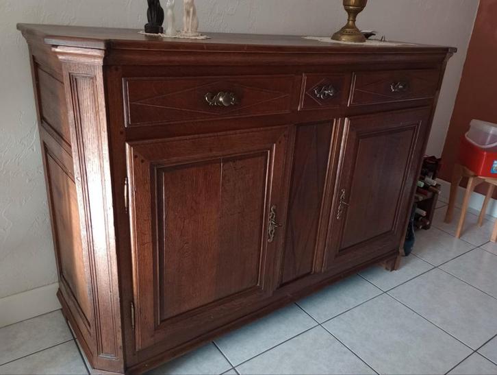 Commode rustique en bois, Maison & Meubles, Armoires | Dressoirs, Enlèvement