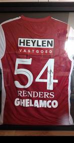 Signed match worn shirt RAFC - Semm Renders, Enlèvement ou Envoi