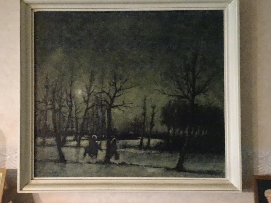 Schilderij Veris Renaat, Ophalen