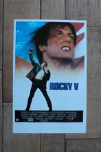 filmaffiche Sylvester Stallone Rocky 5 filmposter, Rechthoekig Staand, Ophalen of Verzenden, Zo goed als nieuw, A1 t/m A3