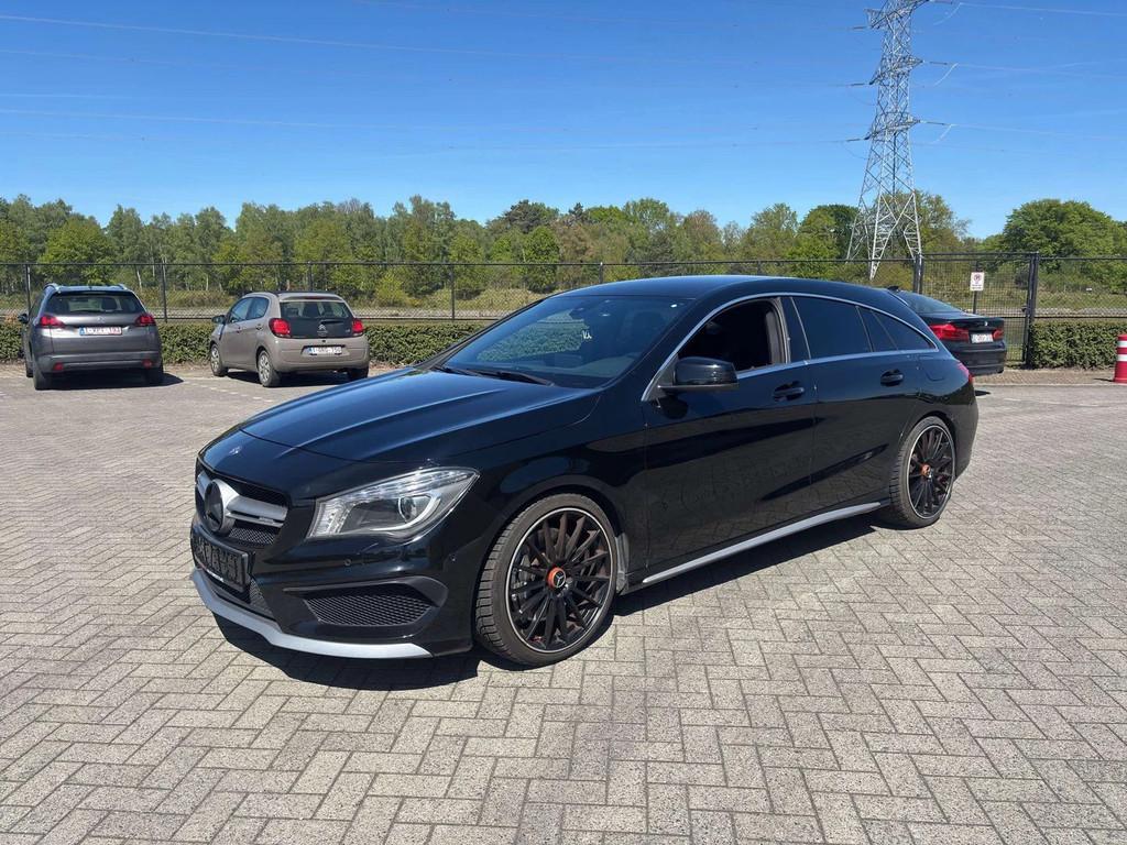 Mercedes-Benz CLA-Klasse Shooting Break 45 AMG BREAK|4-MATIC, Auto's, Mercedes-Benz, Automaat, CLA, Gebruikt, Zwart