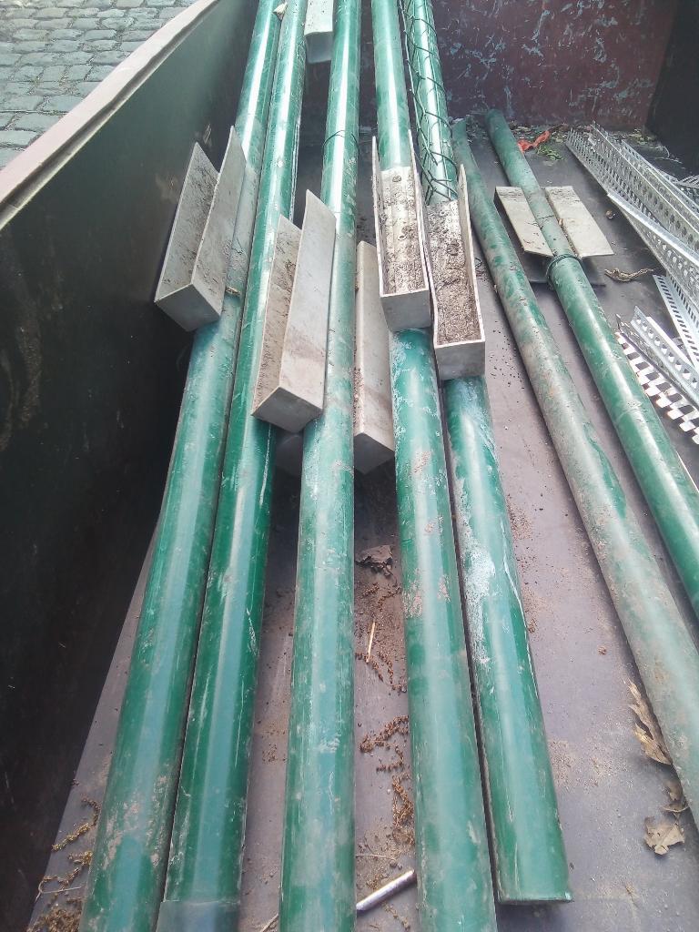 omheining buizen, Ophalen, Gebruikt