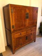 Armoire - vaisselier (ou autre) en bois asiatique, Avec tiroir(s), Asiatique, Comme neuf, 100 à 150 cm