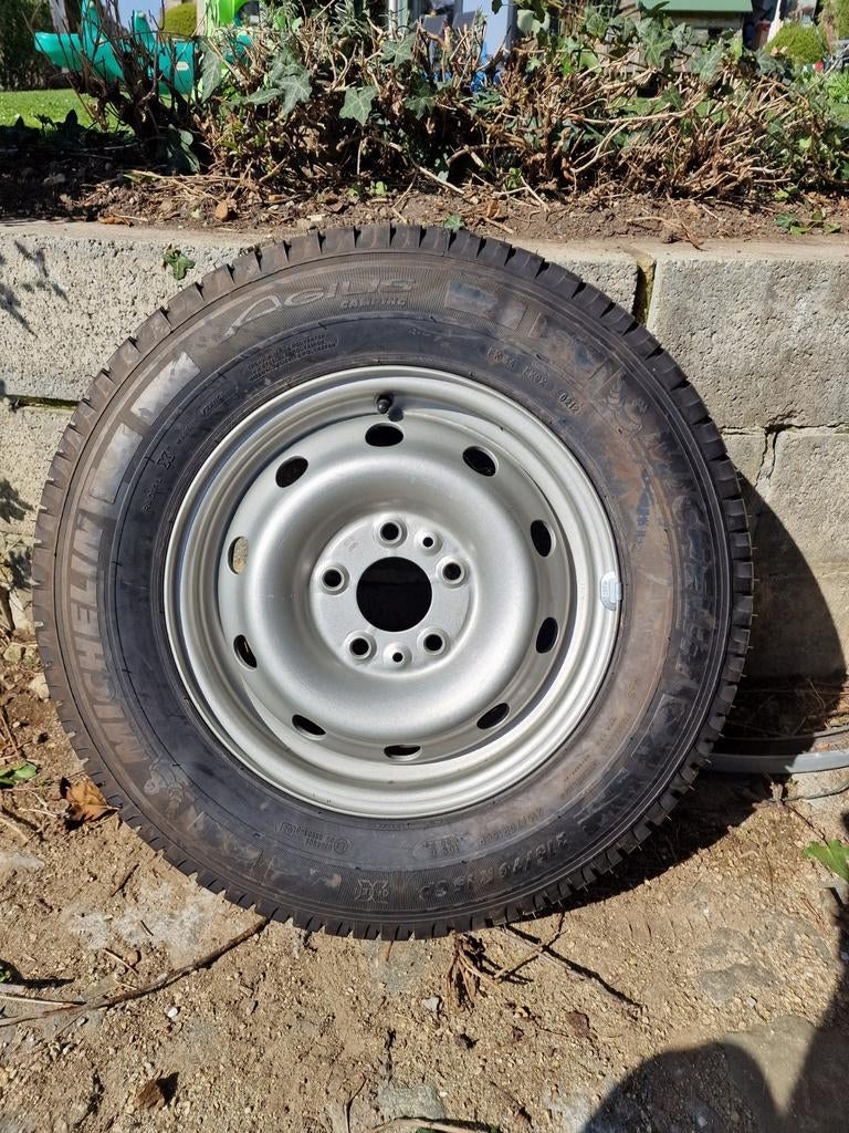 Reserverwiel camper fiat ducato light chassis 5x118, Ophalen