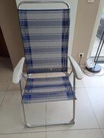 Strandstoel, Ophalen, Gebruikt, Aluminium, Inklapbaar