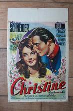 filmaffiche Christine Alain Delon Romy Schneider filmposter, Enlèvement ou Envoi, Rectangulaire vertical, A1 jusqu'à A3, Comme neuf
