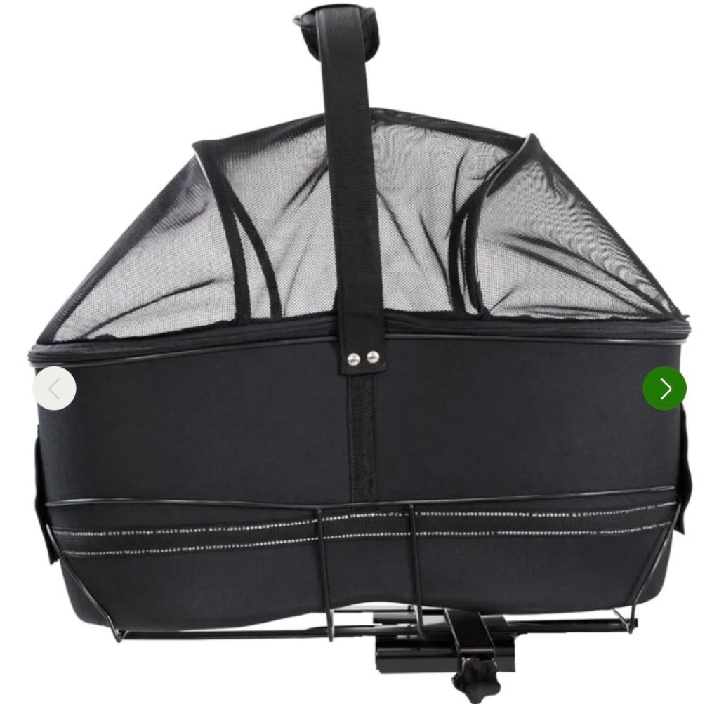 Hondenfietsmandje Trixie, Ophalen, Gebruikt