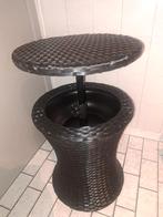 Rotan bijzettafel met ijsemmer, Tuin en Terras, Ophalen, Nieuw