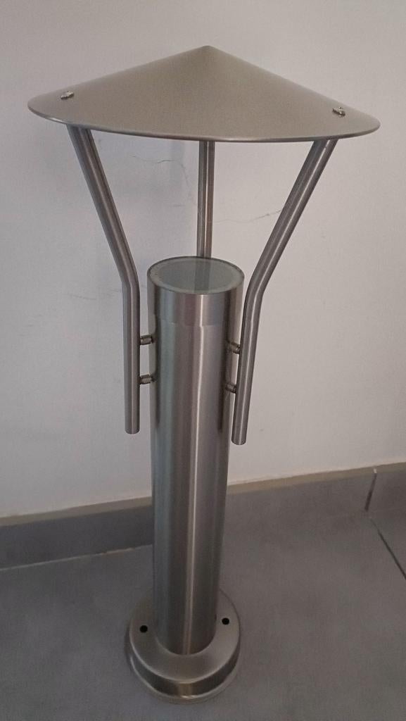 NIEUW inox verlichtingspaal 48 cm -  32 €/stuk, Ophalen, Nieuw