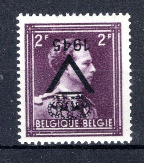 PR72-Cu** 1945 - Timbre  impression inversée, Enlèvement ou Envoi, Non oblitéré, Neuf