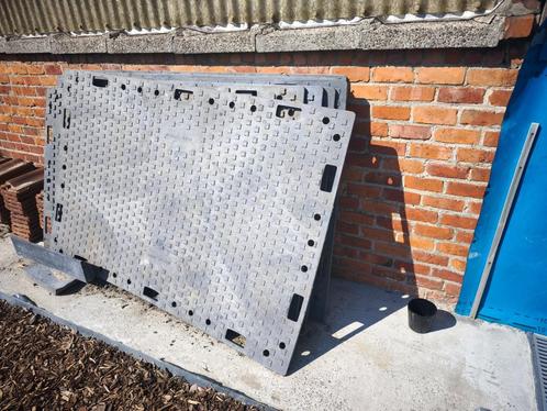 8 x Oprijplaten + connectoren, Doe-het-zelf en Bouw, Overige Doe-Het-Zelf en Bouw, Zo goed als nieuw, Ophalen