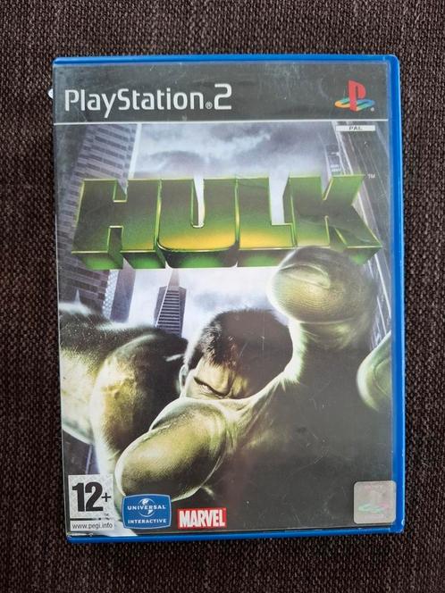 PS2 The Hulk (compleet), Games en Spelcomputers, Games | Sony PlayStation 2, Zo goed als nieuw, Ophalen of Verzenden