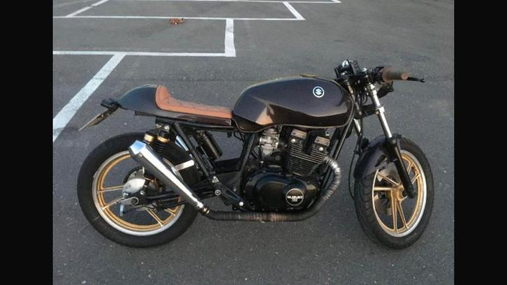 Suzuki GSXe 400 caferacer 1985, Motoren, Motoren | Oldtimers, Overig, 12 t/m 35 kW, 2 cilinders, Ophalen