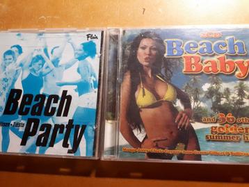 CD + 2-CD-box * BEACH PARTY- 36 Golden Summer Hits beschikbaar voor biedingen