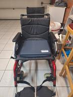 🔺️Rolstoel Vermeiren V300 DL 44CM Tempur kussen DUWSTANG, Diversen, Rolstoelen, Ophalen of Verzenden, Inklapbaar, Gebruikt, Duwrolstoel