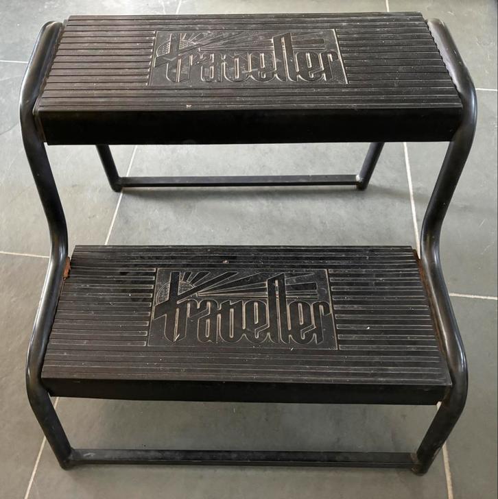 Trapje/opstapje voor caravan of camper/mobilhome, Caravanes & Camping, Caravanes Accessoires, Utilisé, Enlèvement