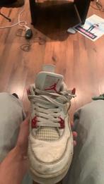 Jordan 4’s mettalic red maat 39, Kleding | Heren, Schoenen, Ophalen, Wit, Sneakers, Gedragen