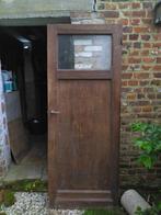 oude deur met glas, 200 à 215 cm, Verre, Moins de 80 cm, Enlèvement