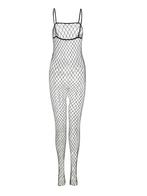 Erotische bodystocking met visnet, Autre, Ophalen of Verzenden, Zwart, Body of Korset