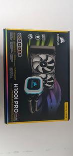 Corsair H100i PRO waterkoeling, Informatique & Logiciels, Refroidisseurs d'ordinateur, Comme neuf, Enlèvement ou Envoi, Refroidisseur ordinateur à eau