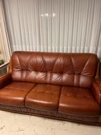 Lederen camel kleurige zetel, Enlèvement, Comme neuf, Cuir