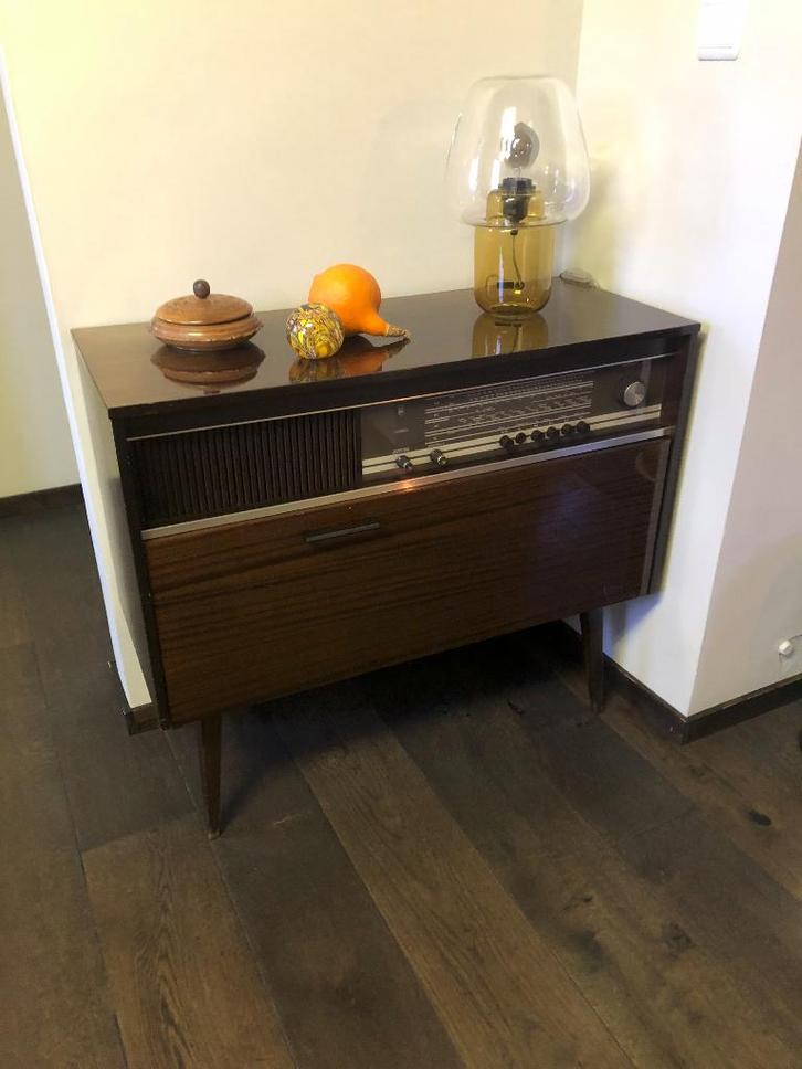 Vintage Grundig radiokast, Antiek en Kunst, Antiek | Tv's en Audio, Ophalen