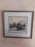 Tekening ets, Enlèvement