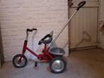 Joli petit tricycle rouge, Ophalen, Zo goed als nieuw, Duwstang