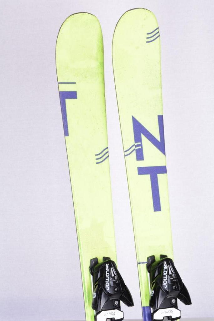 171 freestyle ski's SALOMON TNT, green, twintip, Sport en Fitness, Skiën en Langlaufen, Gebruikt, Ski's, Ski, Salomon, Carve, 160 tot 180 cm