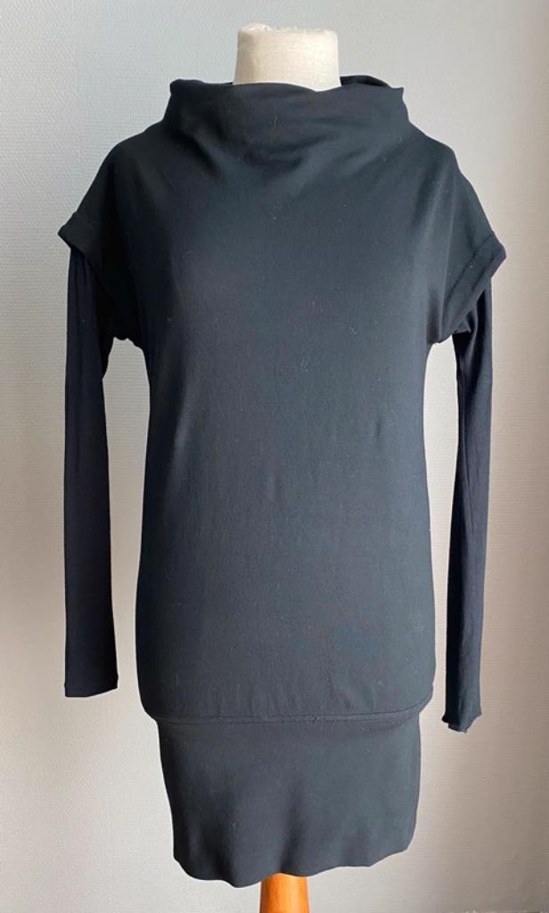 Zwart jurkje Diane Von Furstenberg maat M, Kleding | Dames, Jurken, Zo goed als nieuw, Maat 38/40 (M), Zwart, Boven de knie, Verzenden