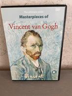 Dvd Masterpieces of Vincent Van Gogh( als nieuw), Cd's en Dvd's, Dvd's | Nederlandstalig, Documentaire, Ophalen of Verzenden, Zo goed als nieuw
