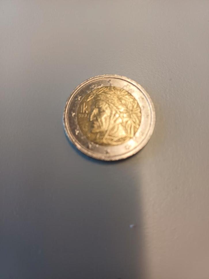 Twee euro munt ZEER ZELDZAAM., Postzegels en Munten, Munten | Europa | Euromunten, Losse munt, 2 euro, Italië, Ophalen of Verzenden