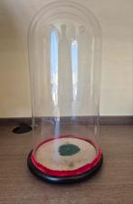 Vintage glazen stolp 43 cm hoog, Huis en Inrichting, Woonaccessoires | Stolpen, Ophalen, Gebruikt