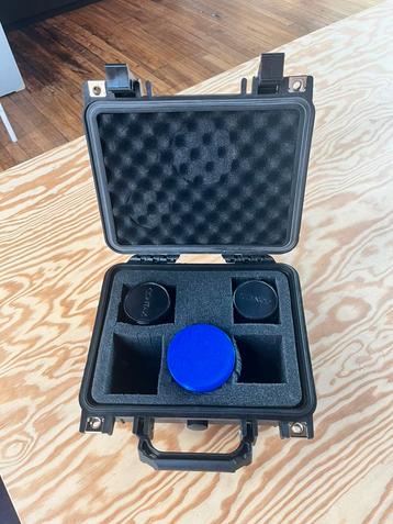 Contax Zeiss cinemodded set + hardcase beschikbaar voor biedingen