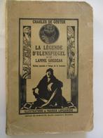 La légende d'ulenspiegel et de lamme goedzak, Ophalen of Verzenden, Gelezen