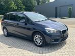 BMW 216d Gran Tourer /7zit / Leder / Panodak ///, Auto's, Monovolume, Blauw, 7 zetels, Leder