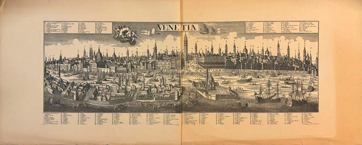 Venetië, Antiek en Kunst, Kunst | Etsen en Gravures, Ophalen of Verzenden