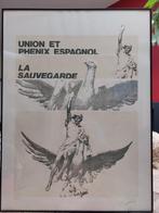 SERIGRAPHIE 1/125 LA UNION ET PHENIX ESPAGNOL +/- 1964, Antiquités & Art, Enlèvement ou Envoi