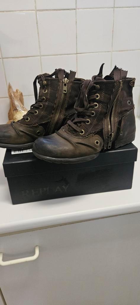 Clutch REPLAY, Kleding | Heren, Schoenen, Nieuw, Boots, Bruin, Ophalen